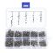 210 PCS/LOT Fishing Swivels/Connector/Fishing Connector/snap Connector/Safety Snap/Interlock snap/Fishing Accessories Tool