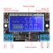 Power Supply Module DC 5~23V to 0~16.5V 3A Buck Converter Adjustable Voltage Regulator/Adapter/Charger + Dual Display Digital Meter