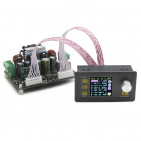 DPH3205 Digital Meter DC 6~ 40V to 0V~32V 5A Adjustable Voltage Regulator 160W Color LCD Digital Controller Buck-Boost Power Supply Module/Adapter