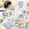 2 PCS/LOT Table Napkin/Handkerchief/Bandana/Striped Scarf/Gadgets for Banquet Wedding Decoration Event Party Hotel Home Supplies