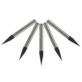 5 PCS/LOT Carbide Bit/End Mill/Milling Tools/V Type Router Bits for Wood/Fibre glass/Carbon/PVC/PCB/Aluminum/Copper/Acrylic etc