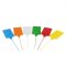 24 PCS/LOT 6 Colors 57 × 100mm Large Plastic Tags, Double-locked Nylon Labeling Tags Luggage Tags, Writable Parcel Tags Labels with Cable Ties for Shipping Customs, Department Stores