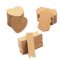 300 PCS/LOTO Paper Tags/Kraft Paper Tags/Gift Labels for price/clothing/wedding name/student words cards/Crafts/bookmarks etc