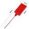 24 PCS/LOT Red Plastic Tags/Sign Cable Tie/ Plastic Cable Tie/ Tag Tied /Mark Tie/57× 100mm Identification Tags with Tagging Fastener