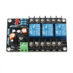 Protection Board AC12~15V 2.1 Channel Loudspeaker Power-On Delay DC Protect Module for Audio Amplifier Amp