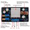 35W Adapter DC 5~30V to 0.5~30V Buck Boost Converter/Voltage Regulator CC CV Power Supply Module for Solar Panel Charging