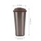 2 PCS/LOT Coffee Mug/Stainless Steel Mug/Coffee Bottle/Water Mug for automobile cup holders/climbing/hiking/camp and so on