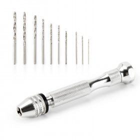 Aluminium Alloy Hand Tools/Hand Drill/Drill Tool for Model Resin Jewelry Walnut Amber Beeswax Nut Beads Ivory Plastic PVC etc