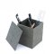 2 PCS/LOT Stationery/Pen Holder/Pencil Holder with Detachable Partition/Storage Tools for holds pen/pencil/makeup brushes etc