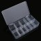 Transparent Box/Organizer Box/storage Organizer/Assortment Box for earring/ring/nose stud/bead/plant seed/paper clip etc