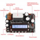 DC Boost Converter CNC 10V-65V to 12V-120V 12A 800W Adjustable Power Supply Voltage Regulator Module Solar Panel MPPT Charging with Cooling Fan