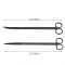 stainless Tool/scissors/DIY Tools/Aquarium Accessories/Cleaning tool for cut aquatic plants in the aquariums or fish tanks