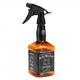 2 PCS/LOT 600ml Spray Bottle/Plastic Whisky Squirt Bottle/Refillable Sprayer for Hair Styling/Hairdresser/Stylist/Salon/Plant etc