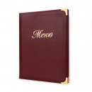 Menu/Menu Holder/PU leather file folder/Menu Cover/Menu book/binder for Restaurant/hotel/cafe etc