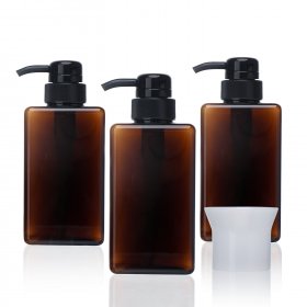 3 PCS Pump Bottle/Refillable Bottles/Container/Liquid Bottle for liquid soap/dish soap/lotion/shampoo/body wash/mouthwash etc