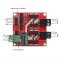 160W 2 Channel DC Motor Driver Module Positive Negative PWM Speed Regulation Optocoupler Isolation Dual H-bridge Motor Controller