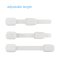 6 PCS/LOT Lock/Child Safety Lock/Safety Baby Lock/Plastic Plastic for door/window/drawer/cupboard/refrigerator/oven/closet etc