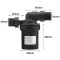 DC 24V Circulation Pump 12L/Min Micro Pump Amphibious Low Noise Brushless Motor Water Pump for Fountain/Aquarium etc