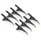 8 PCS/LOT Hair Clips/Alligator Clips/Hairpin/Care clips/Professional Tools/Hair Styling Tools for Salon/home use and home DIY etc