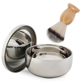 Brush/Bowl/Beard Shaving Brush/Shaving Soap Bowl/Salon Tools/Facial Care Tools for Dad/boyfriend/husband/grandfather etc