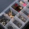 Transparent Box/Organizer Box/storage Organizer/Assortment Box for earring/ring/nose stud/bead/plant seed/paper clip etc