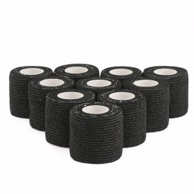 10 PCS/LOT Self Adhesive Tape/Camouflage Tape/Security protection waterproof self adhesive elastic bandage for Gun/Knives/Flashlight/Telescope etc