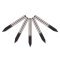 5 PCS/LOT CNC Cutter/Milling Cutters/End Mill/Carving V-shaped Bits for Wood/Fibre glass/Carbon/PVC/PCB/Copper/Acrylic etc