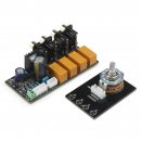 AC 12 ~ 15V Audio Input Signal Selector Relay Board/Signal Switching Amplifier Board/Audio Switching Board + RCA